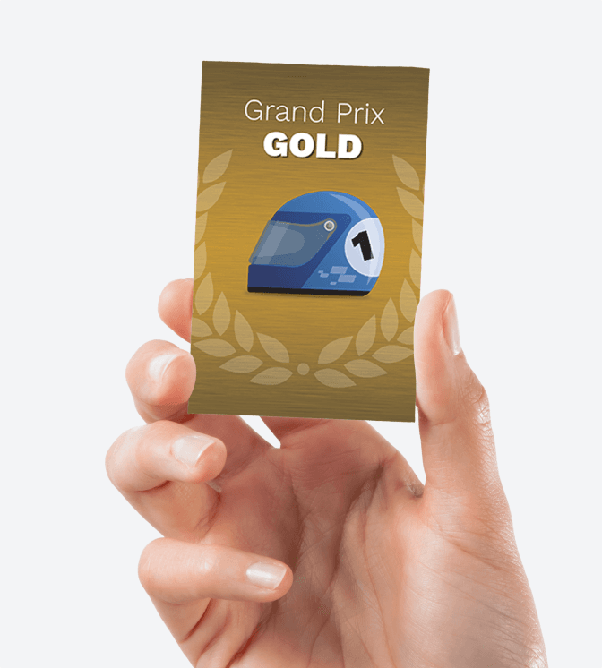 Grand Prix Gold loyalty kartica